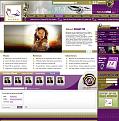 تصميم موقع إذاعة شام إف ام - سوريا 2008