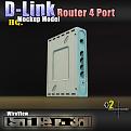 D-Link 4Port Wire